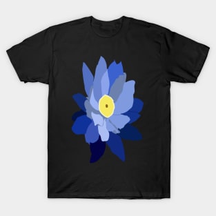 Blue lotus flower T-Shirt